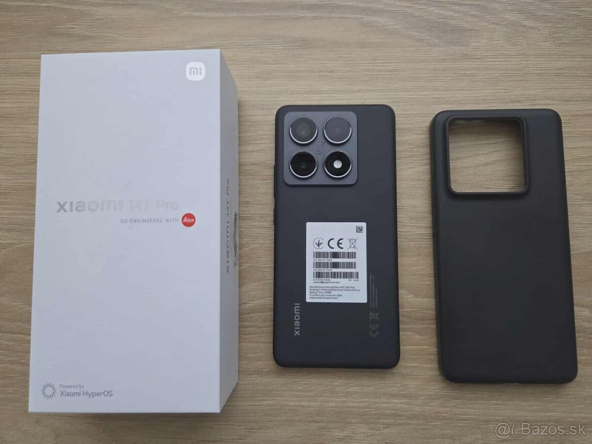 Xiaomi 14T Pro 12GB / 512gb, titanium black, top stav,zaruka - 3