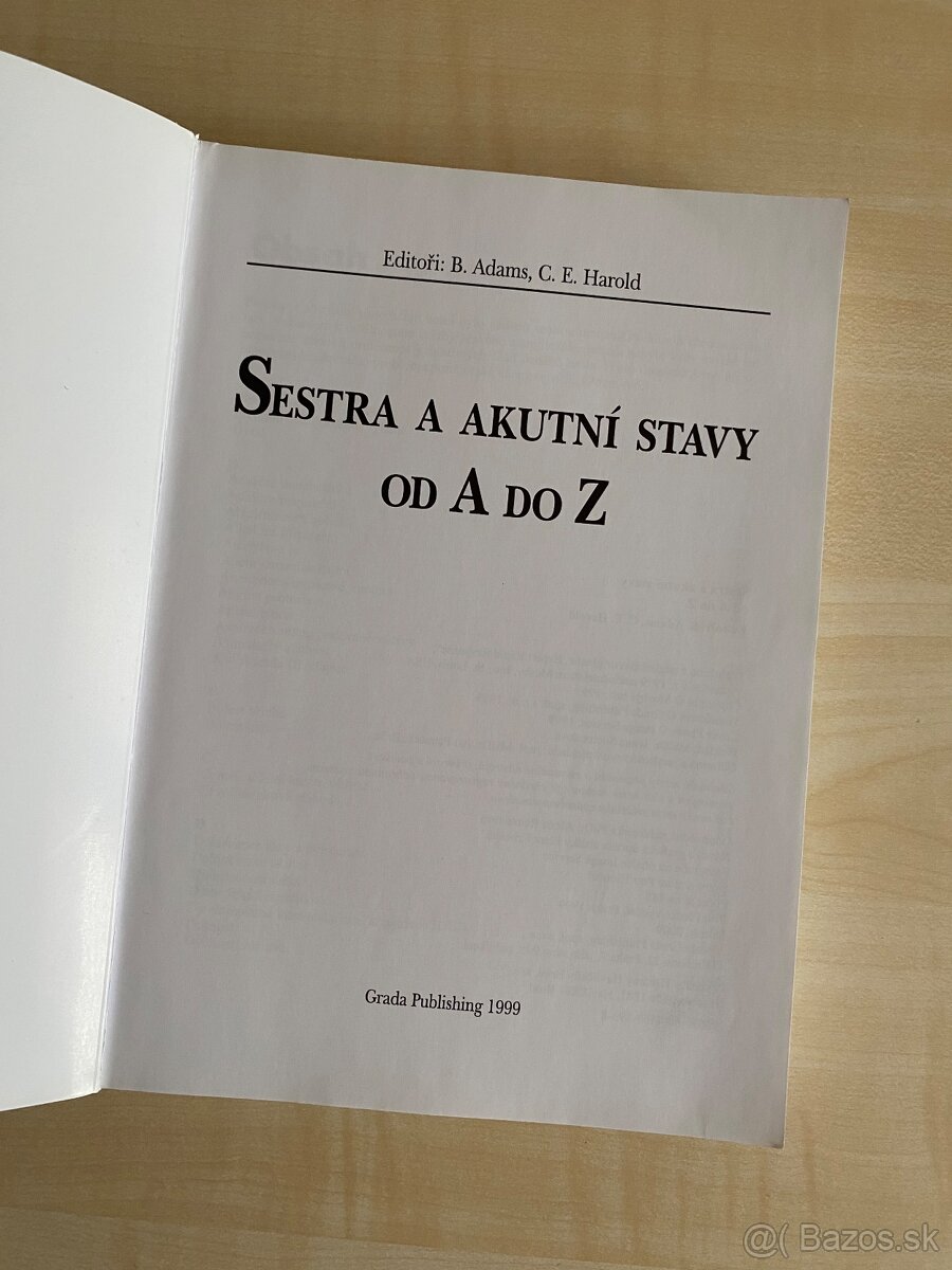 Sestra a akutní stavy od A po Z - 3