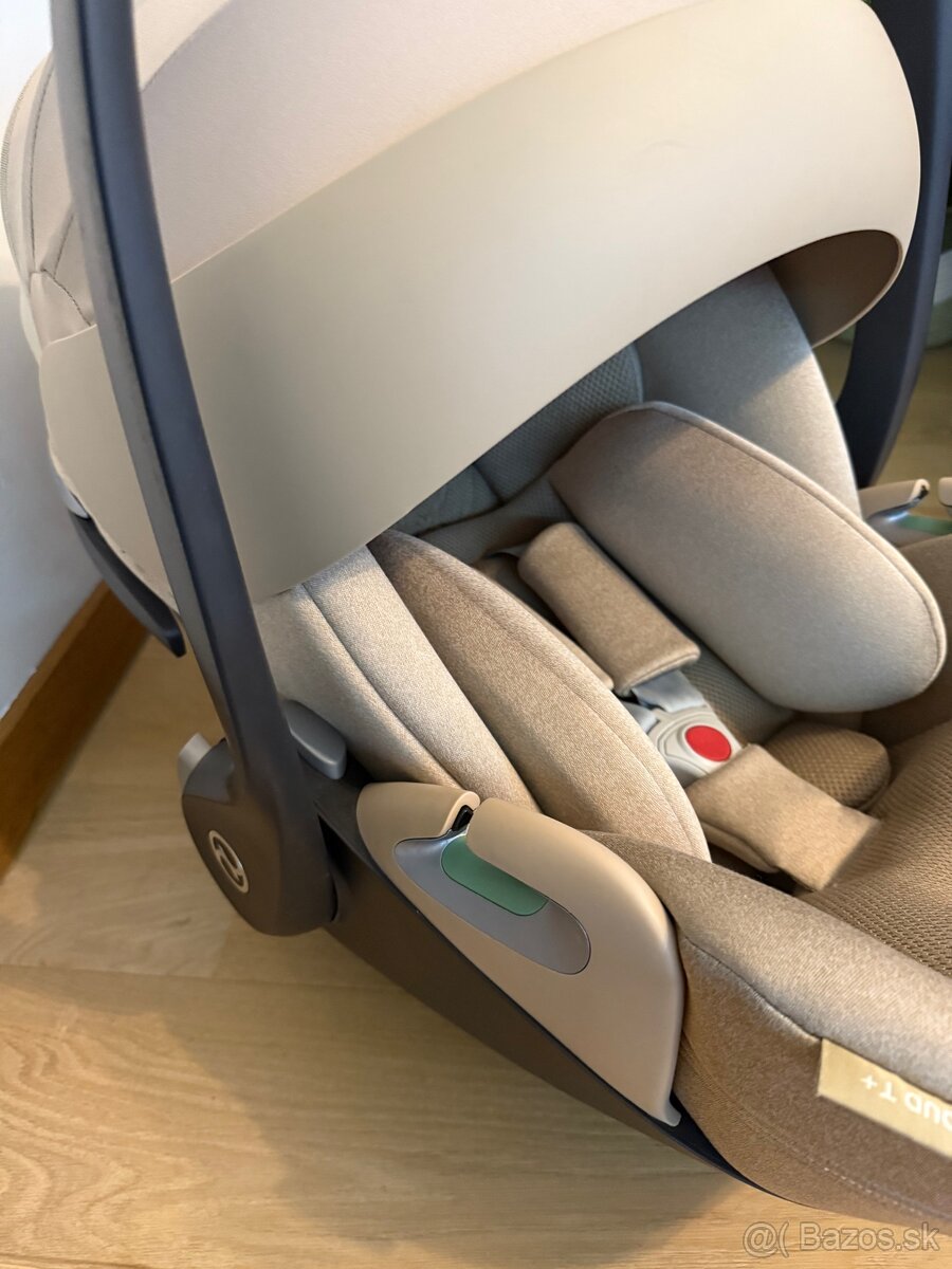 Vajíčko cybex Cloud T plus Cozy beige 🤎🧸 - 3