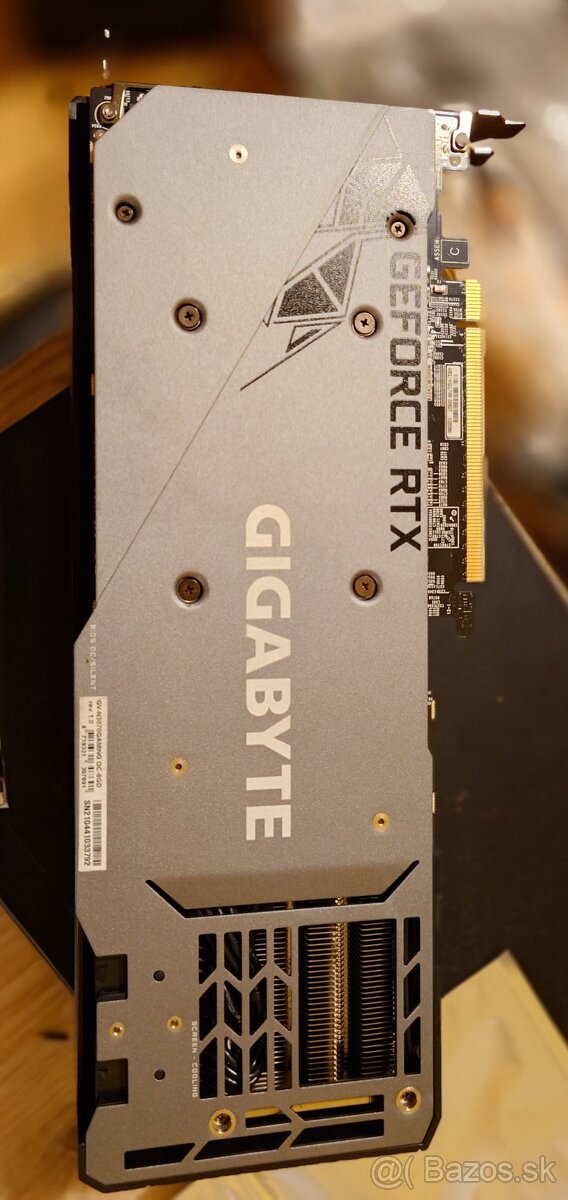 Predam Gigabyte RTX 3070 8GB - 3