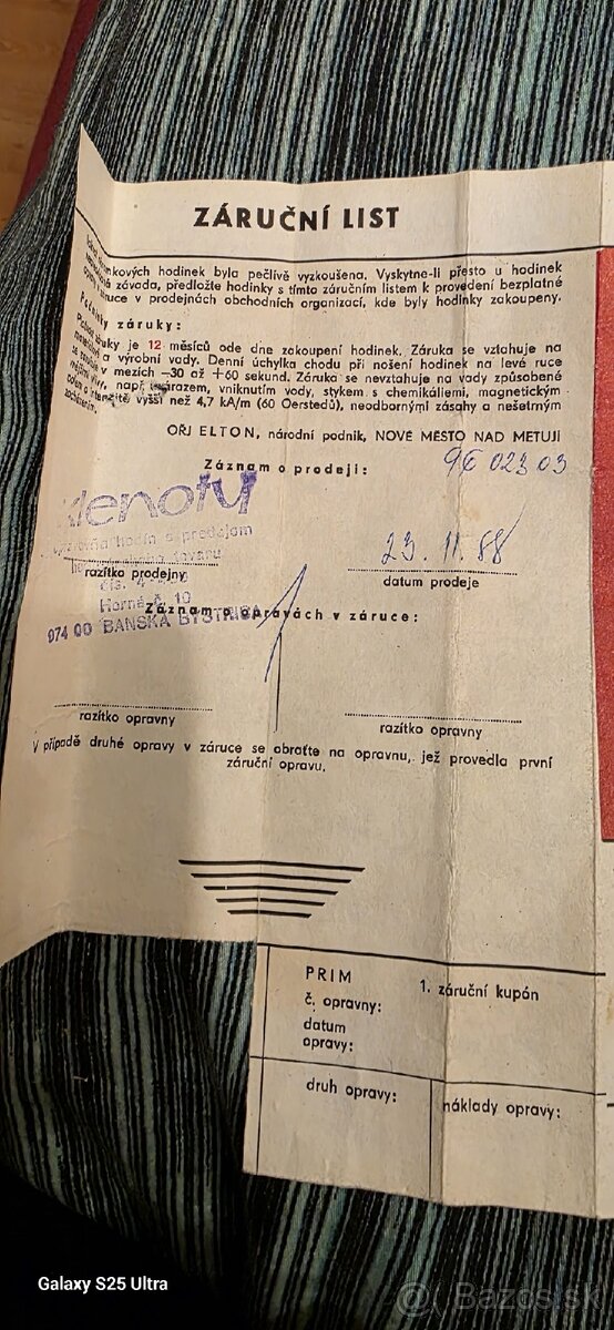 Púzdro na hodinky prim - 3