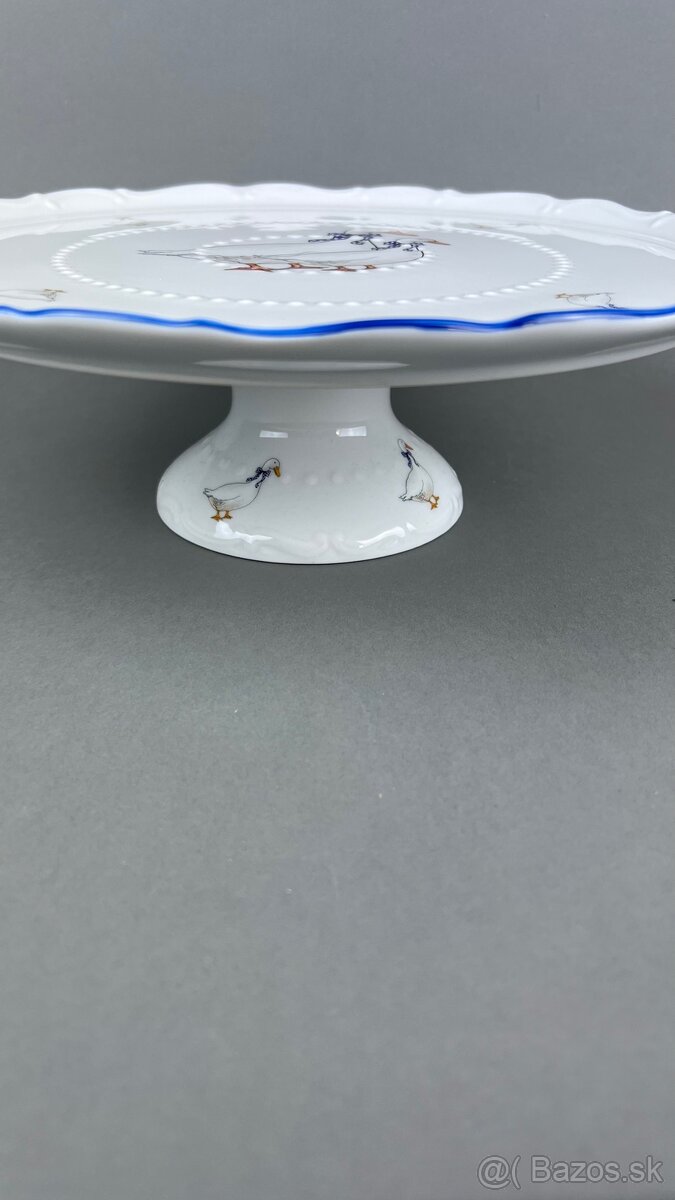 Podnos na tortu, NOVÝ, husy - 3