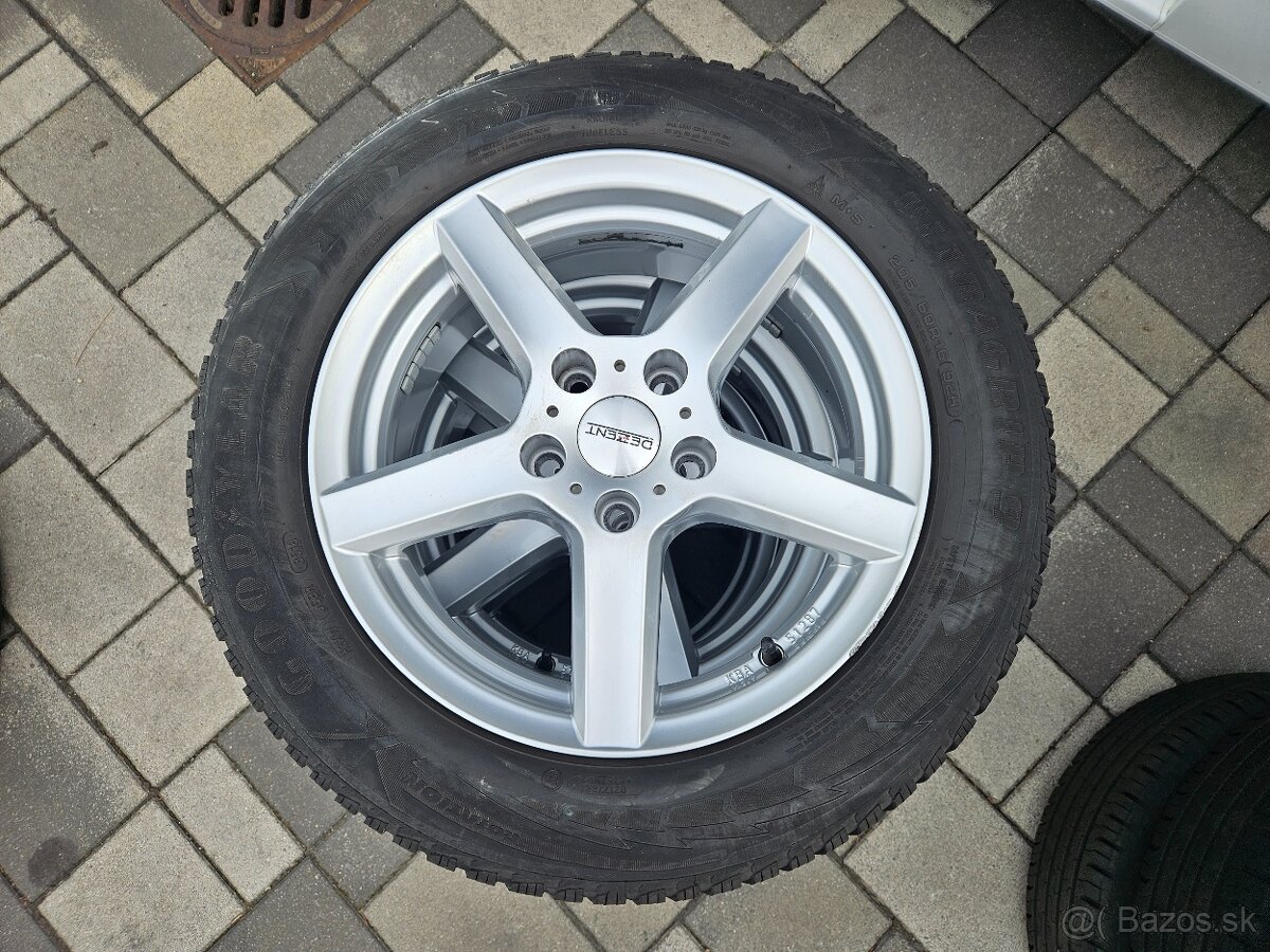 Kolesá Dezent 6.5J x 16 5x112 ET46 Silver 5 - 3