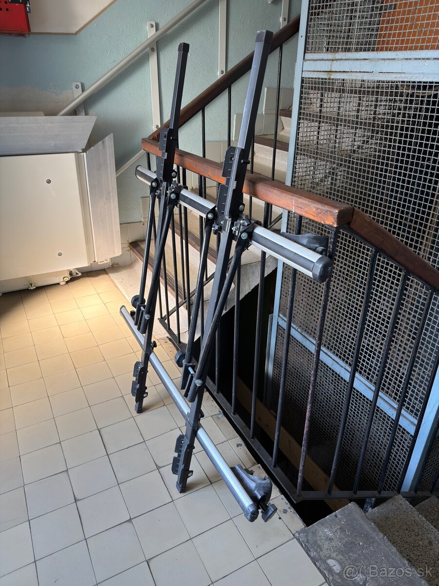 THULE strešný nosič na auto + 2x bicykel - 3