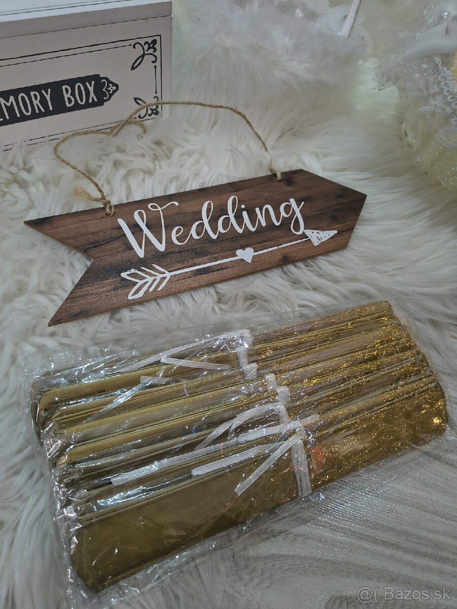 Svadobné vecičky+ lampiony - 3