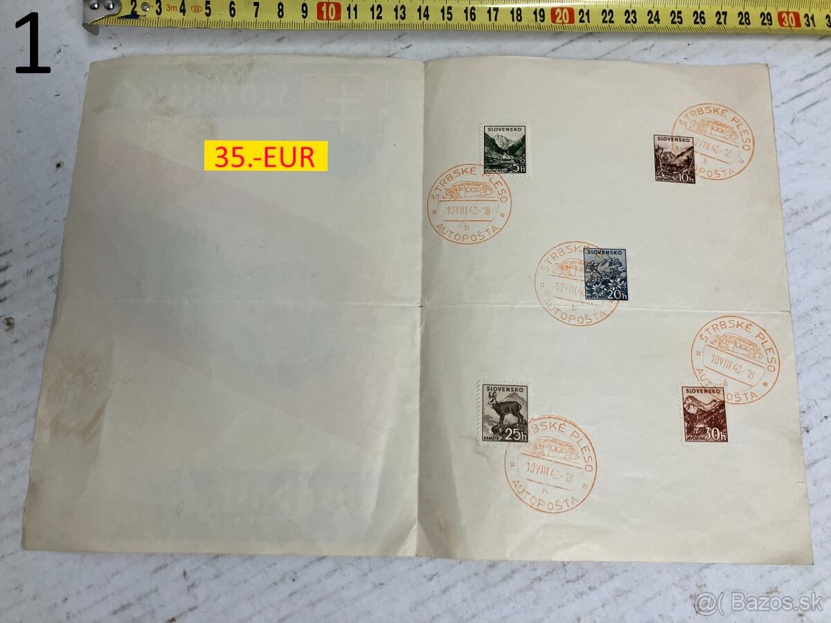 Autopošta 1940 Štrbské Pleso - 3