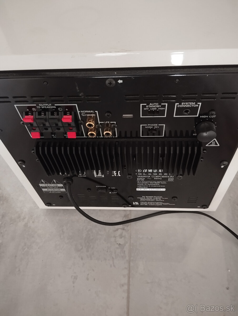 Predám YAMAHA NS SW200 subwoofer - 3