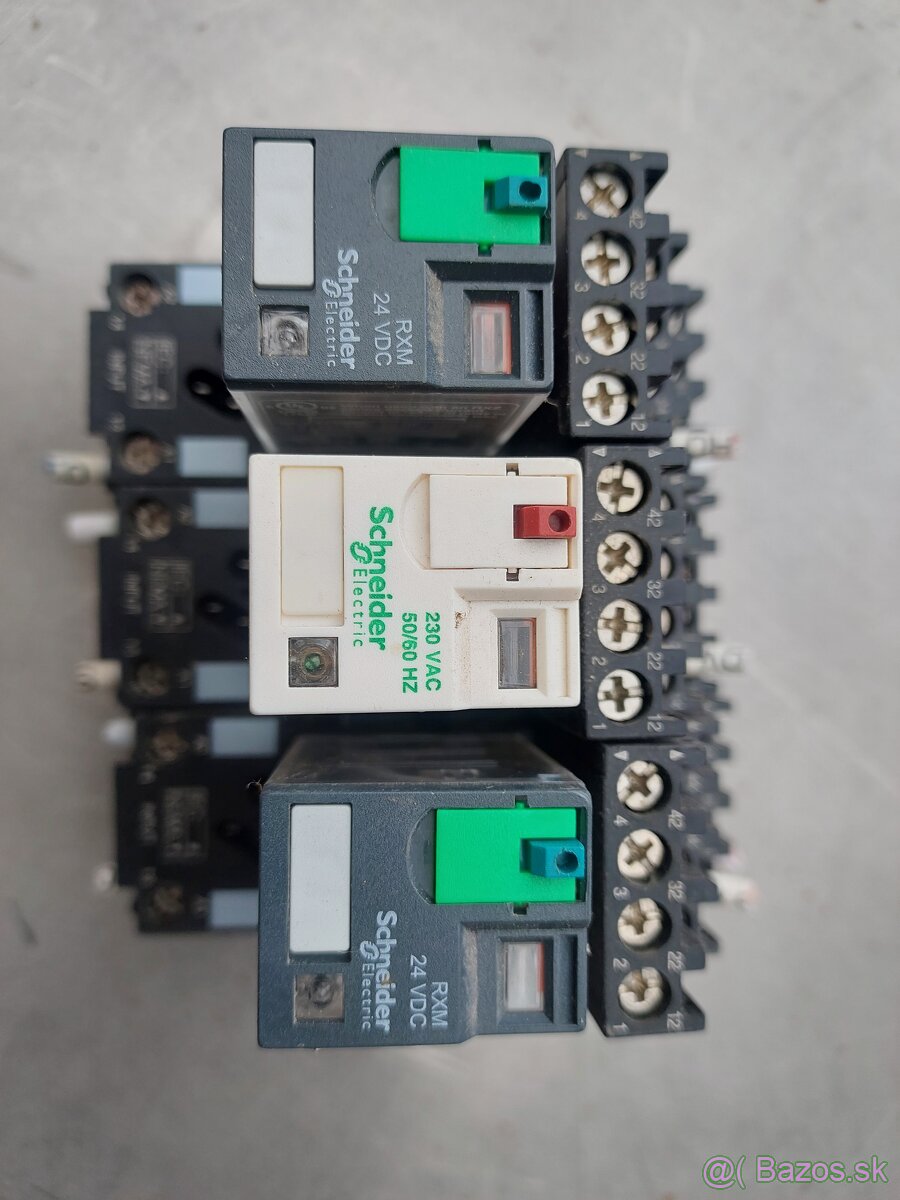 Motorový spúšťač, stykač, relé. - 3