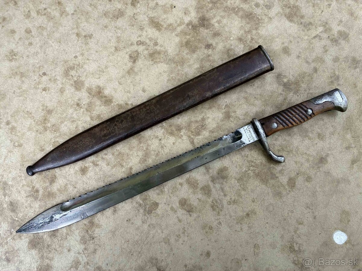 Nemecký bodák 05 s pílkou - 3