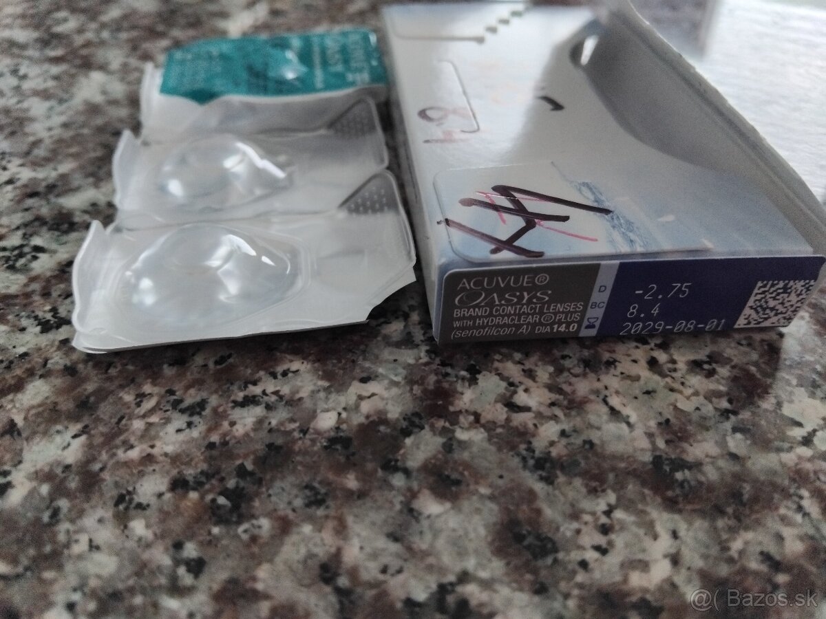 Kontaktne sosovky ACUVUE OASYS - 3