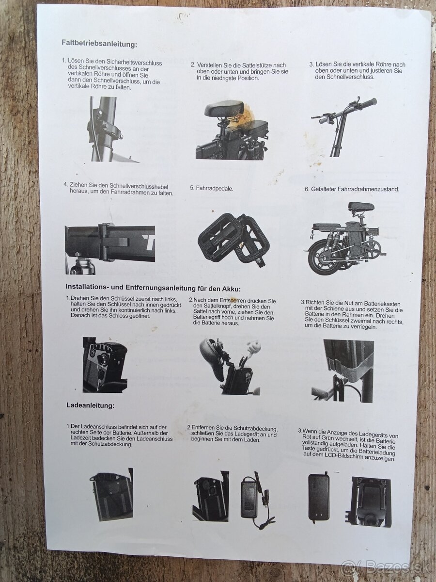 Skladací elektrobicykel - 3