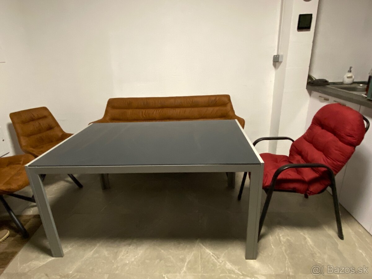 Záhradný kovový nábytok 6 + 1 - 3