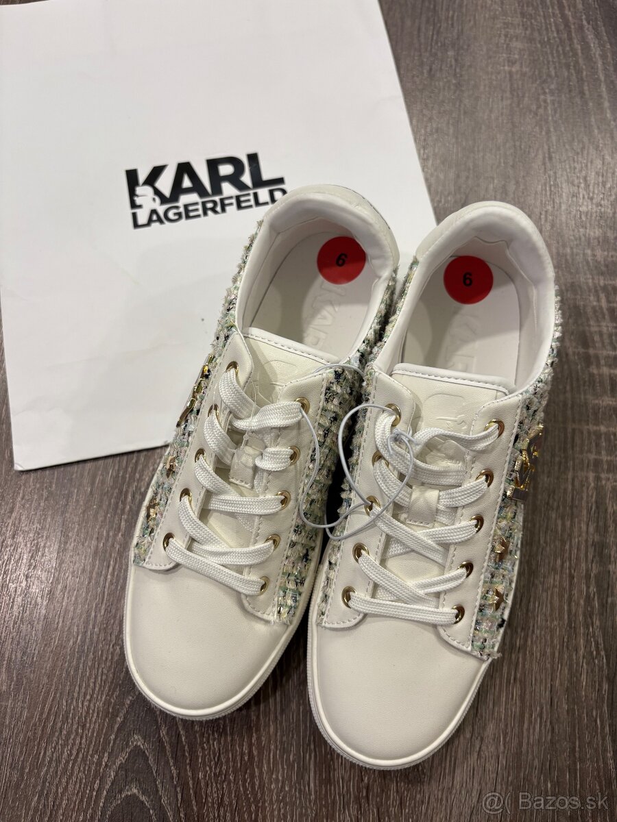 Karl Lagerfeld damske kožene tenisky č.36 - 3