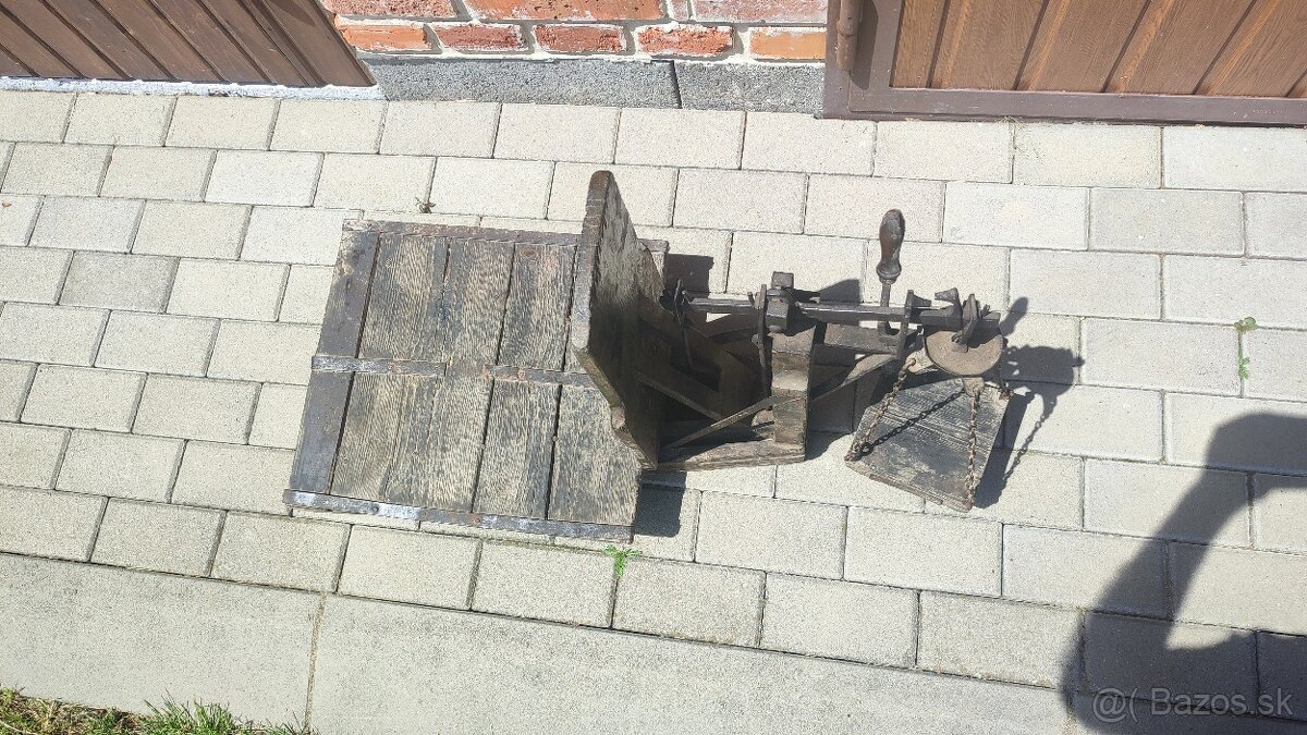 Predám starú váhu - decimálka - 3