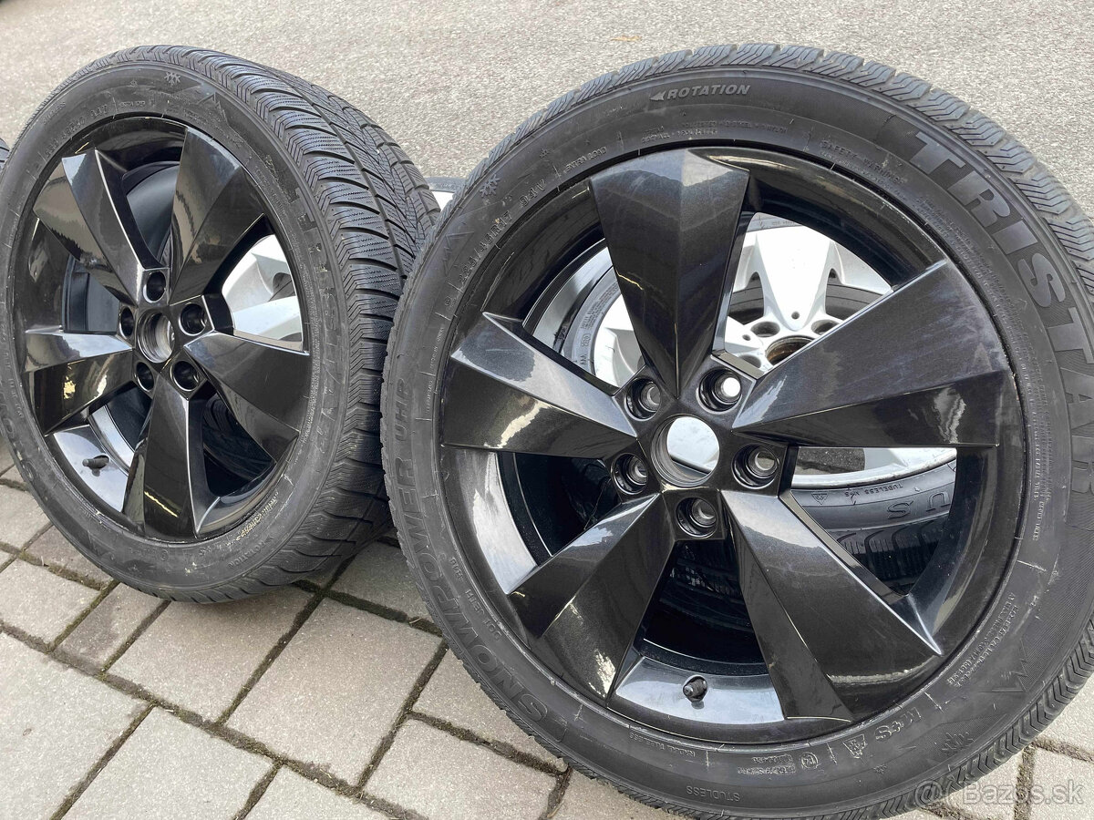 NANUQ originá škoda alu disky 4x112 225 45 R17 - 3