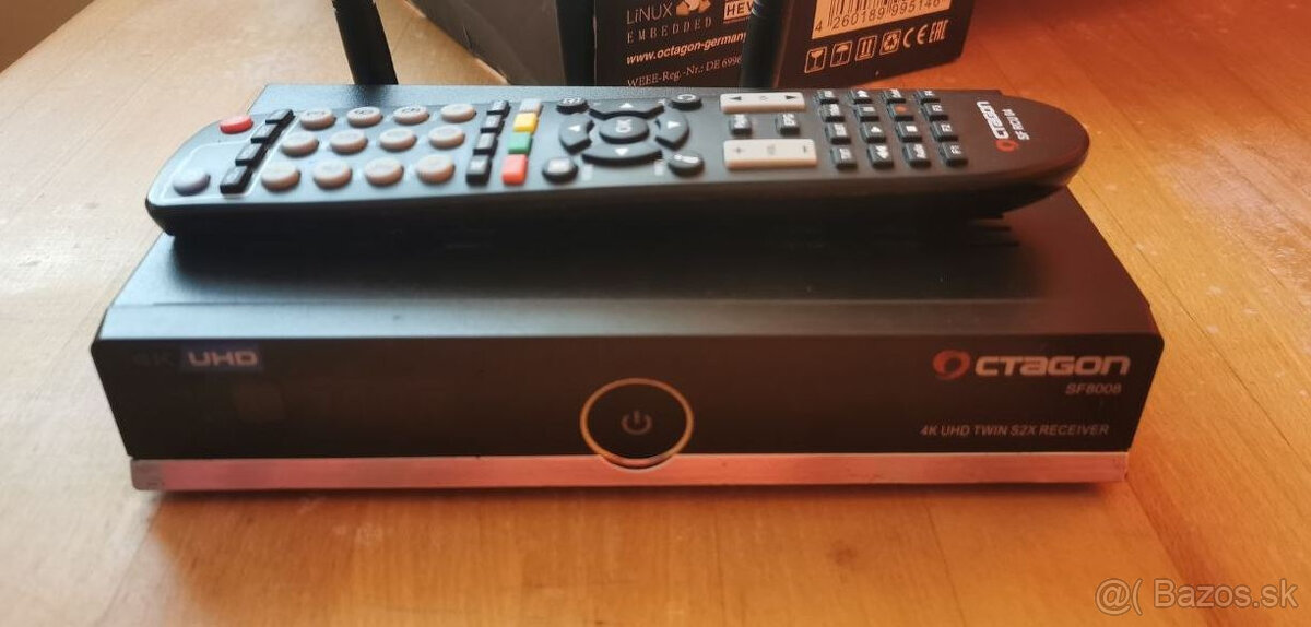 Octagon SF8008 satelitný príjmač - 3
