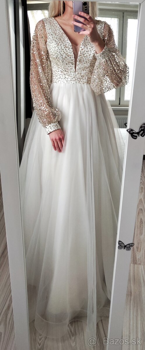 Nádherné svadobné šaty - 3