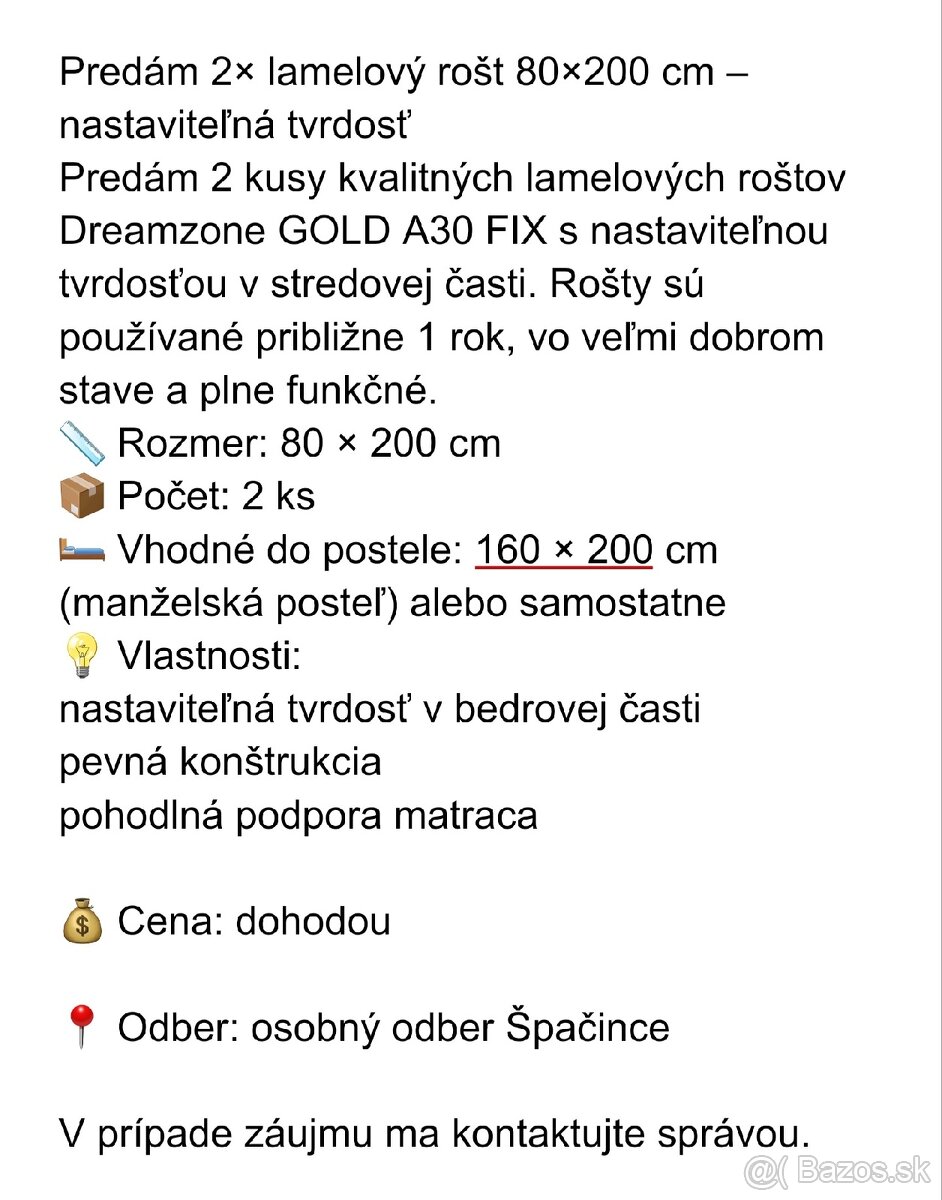 Nastaviteľný rošt - 3