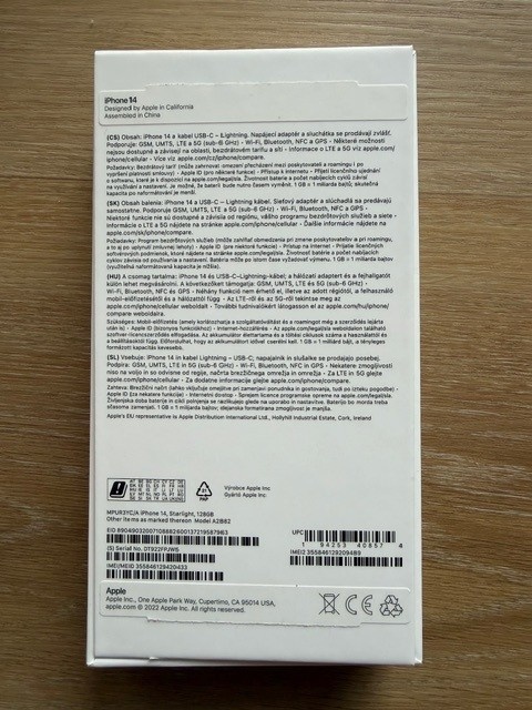 Iphone 14 128GB Starlight + príslušenstvo - 3