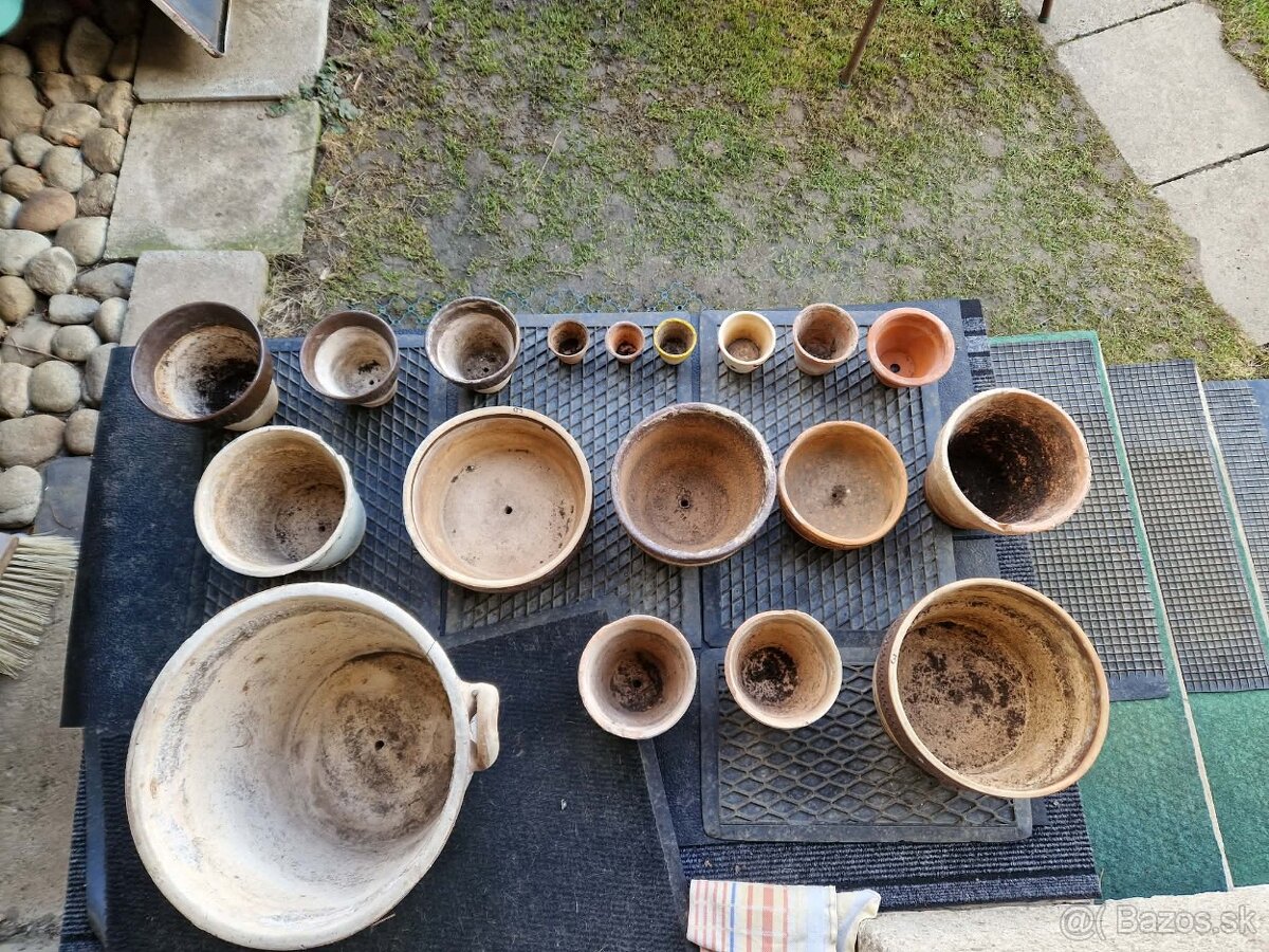 Hlinene kvetinace - 3