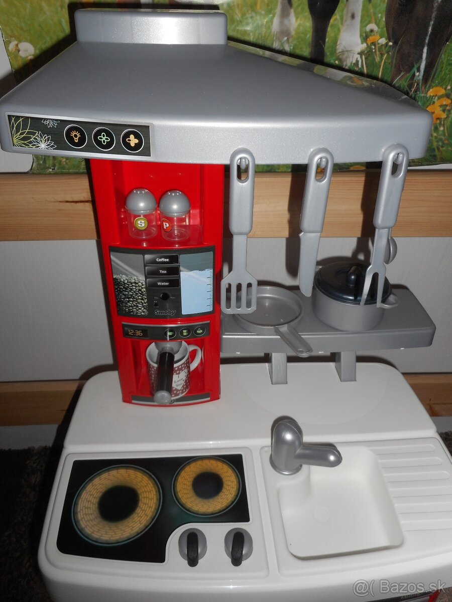 Detská kuchynka Smoby + detské riadiky - 3
