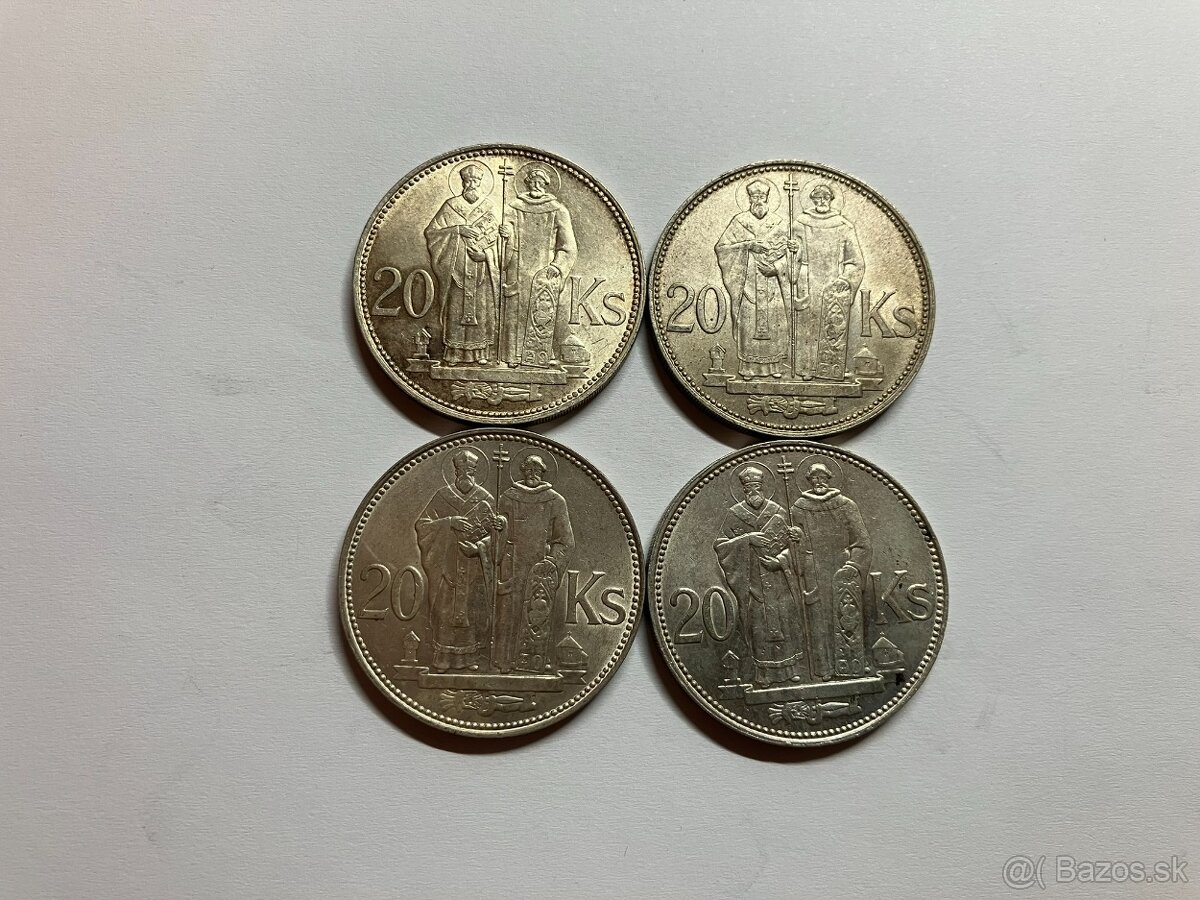 MAGNETICKÁ 20 koruna 1941 Slovenský Štát minca - 3