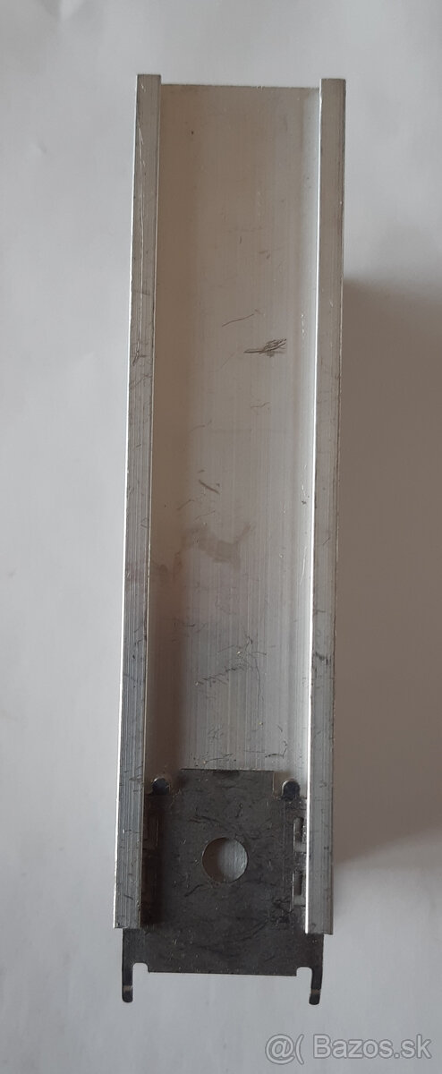 Hlinikovy chladic rebrovany / vertikalny. 100 x 60 x 25 mm - 3