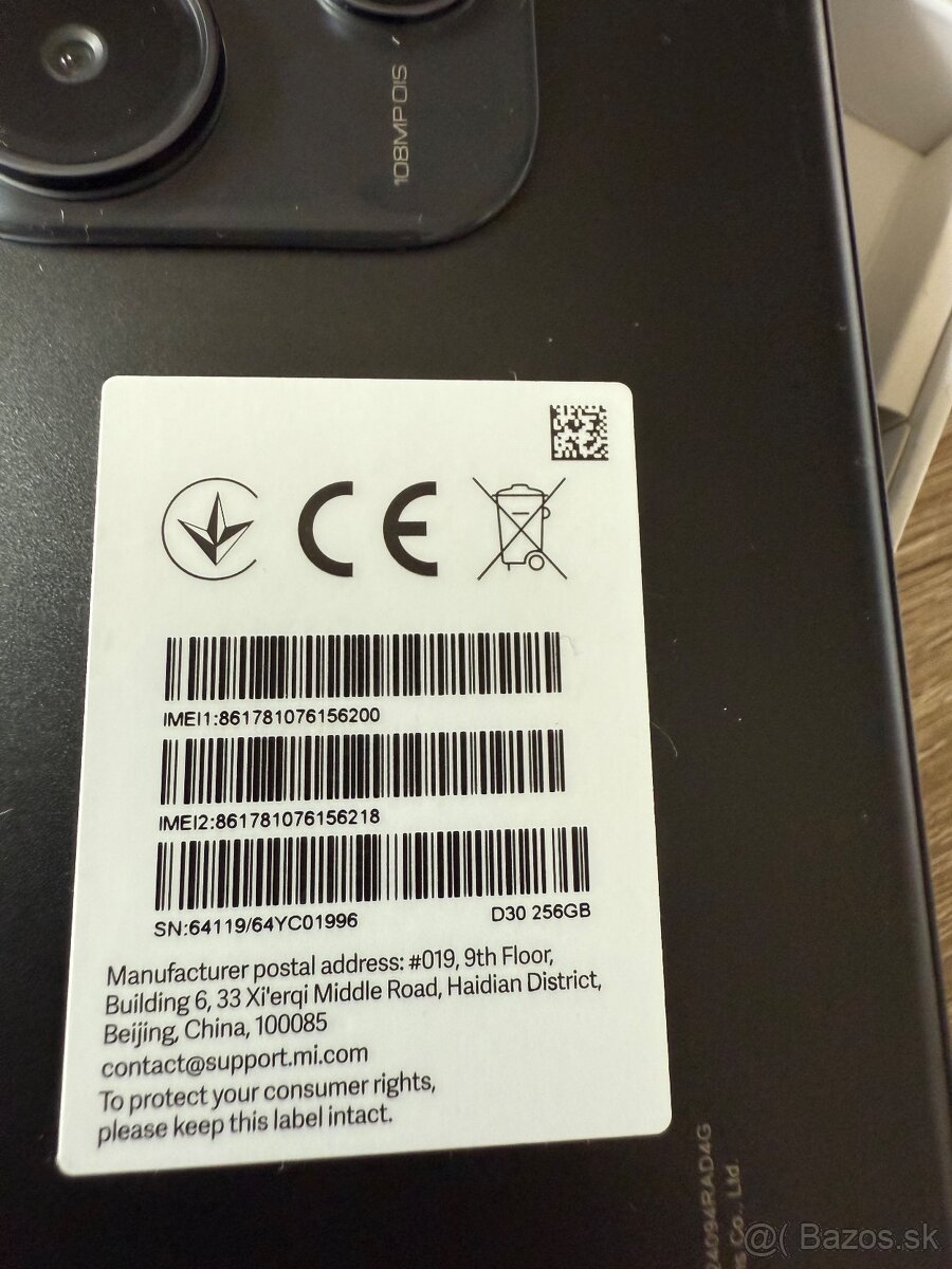 📱 Redmi Note 14 5G – 8 GB RAM / 256 GB - 3