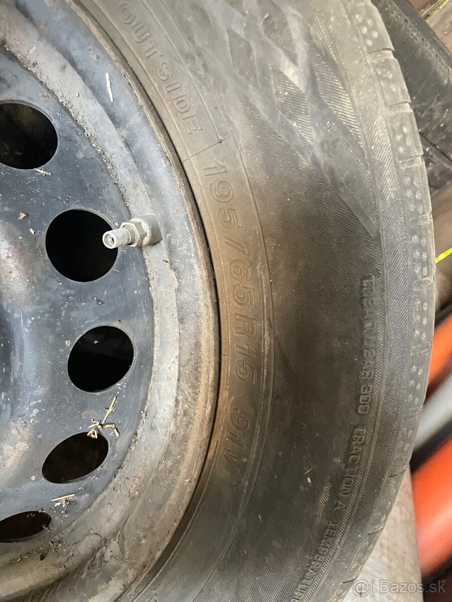 Plechové disky 5x114.3 R15 - 3