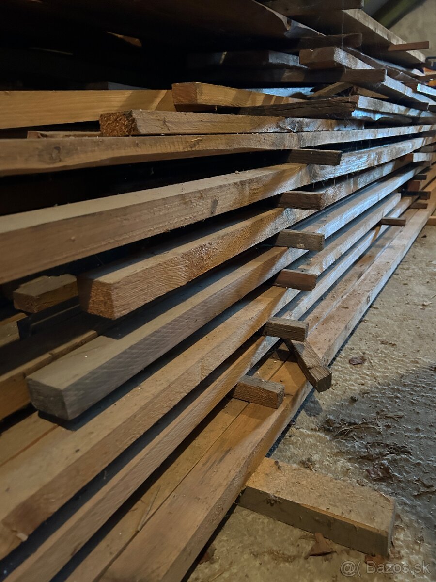 Predám drevené dosky, hranoly, foršty - 3