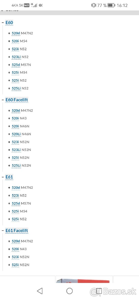 Predné otoče bmw e60 e61 - 3