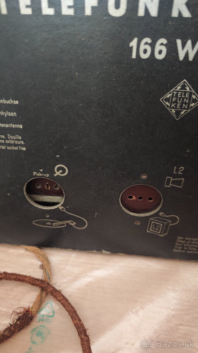 Telefonken super- staré rádio - 3