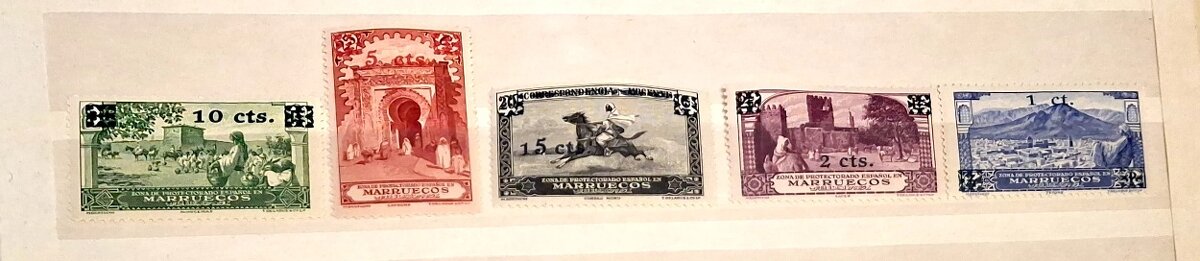 Kolónie Francúzska. Španielska - 3