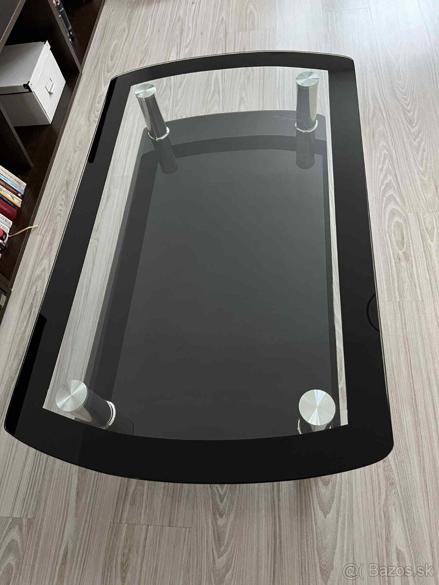 Sklenený konferenčný stolík - 3