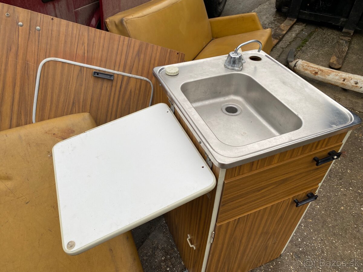 Volkswagen t2a originál westfalia interiér - 3