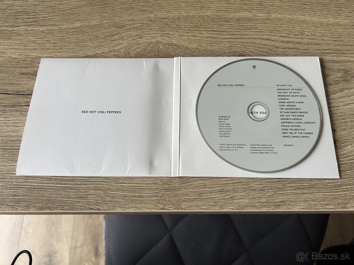 RED HOT CHILI PEPPERS: I'M WITH YOU - CD - 3