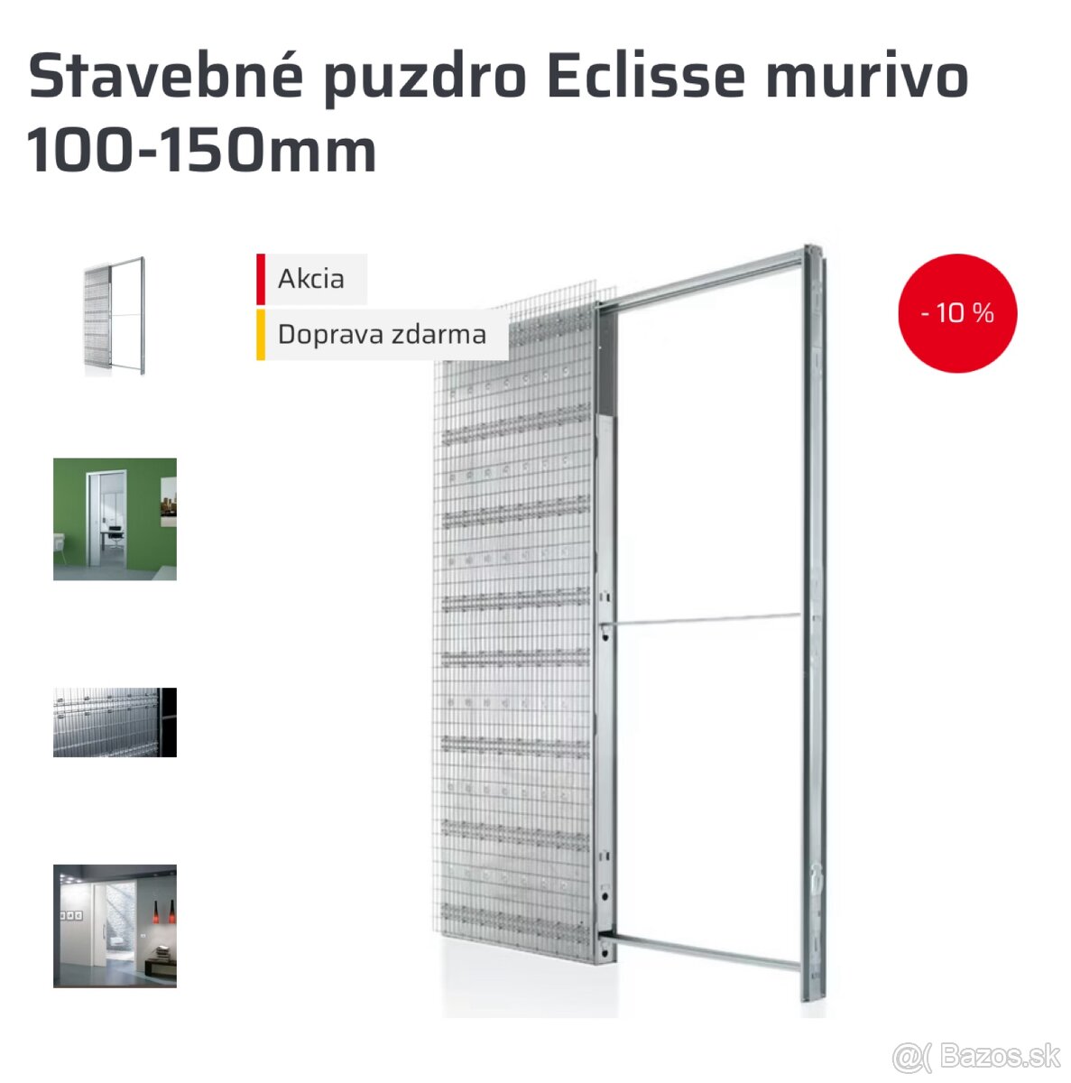Stavebné puzdro Eclisse murivo 150mm - 3