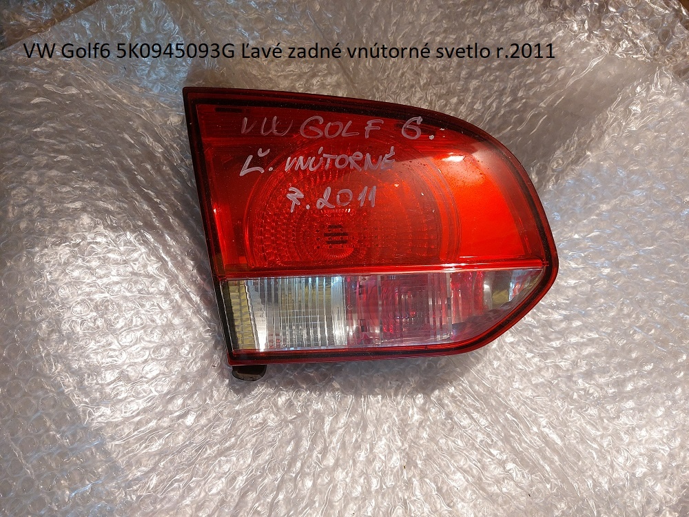 VW Golf 6, VW Golf 6 Plus - použité náhradné diely - 3