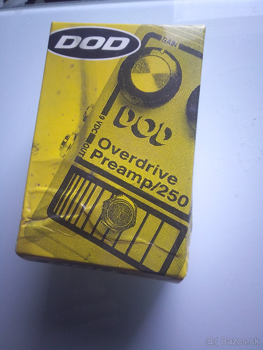 DOD 250 gitarový efekt - overdrive/preamp - 3