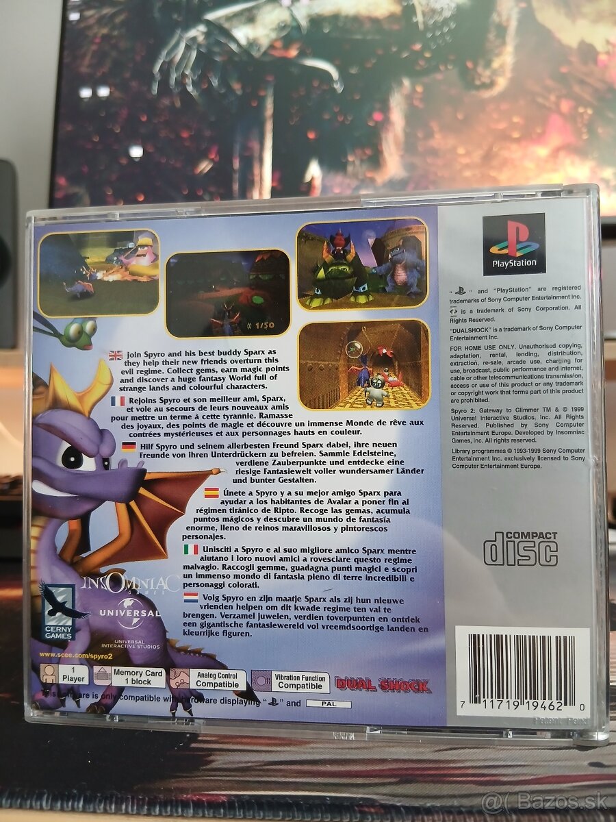 Spyro 2 - PS1 hra - 3