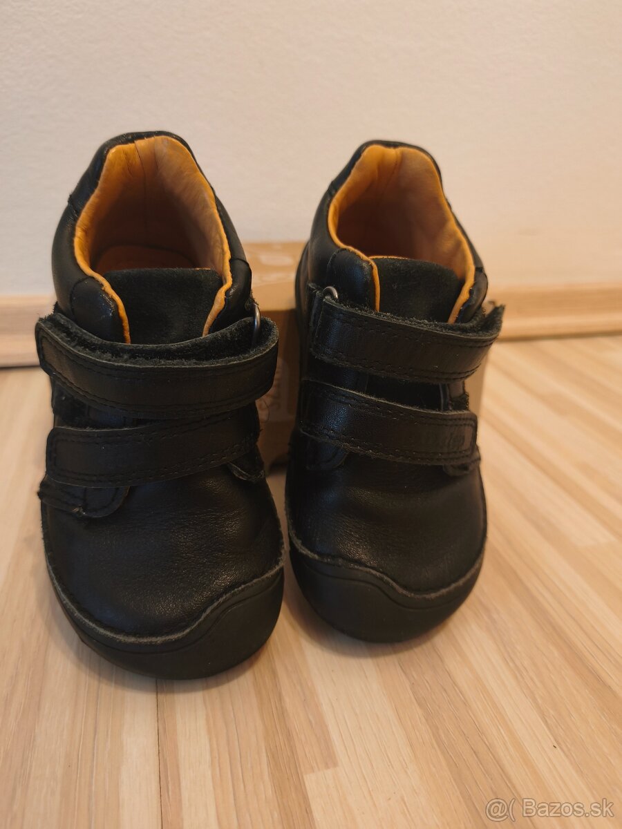 Detské kožené barefoot topánky D.D.STEP - 3
