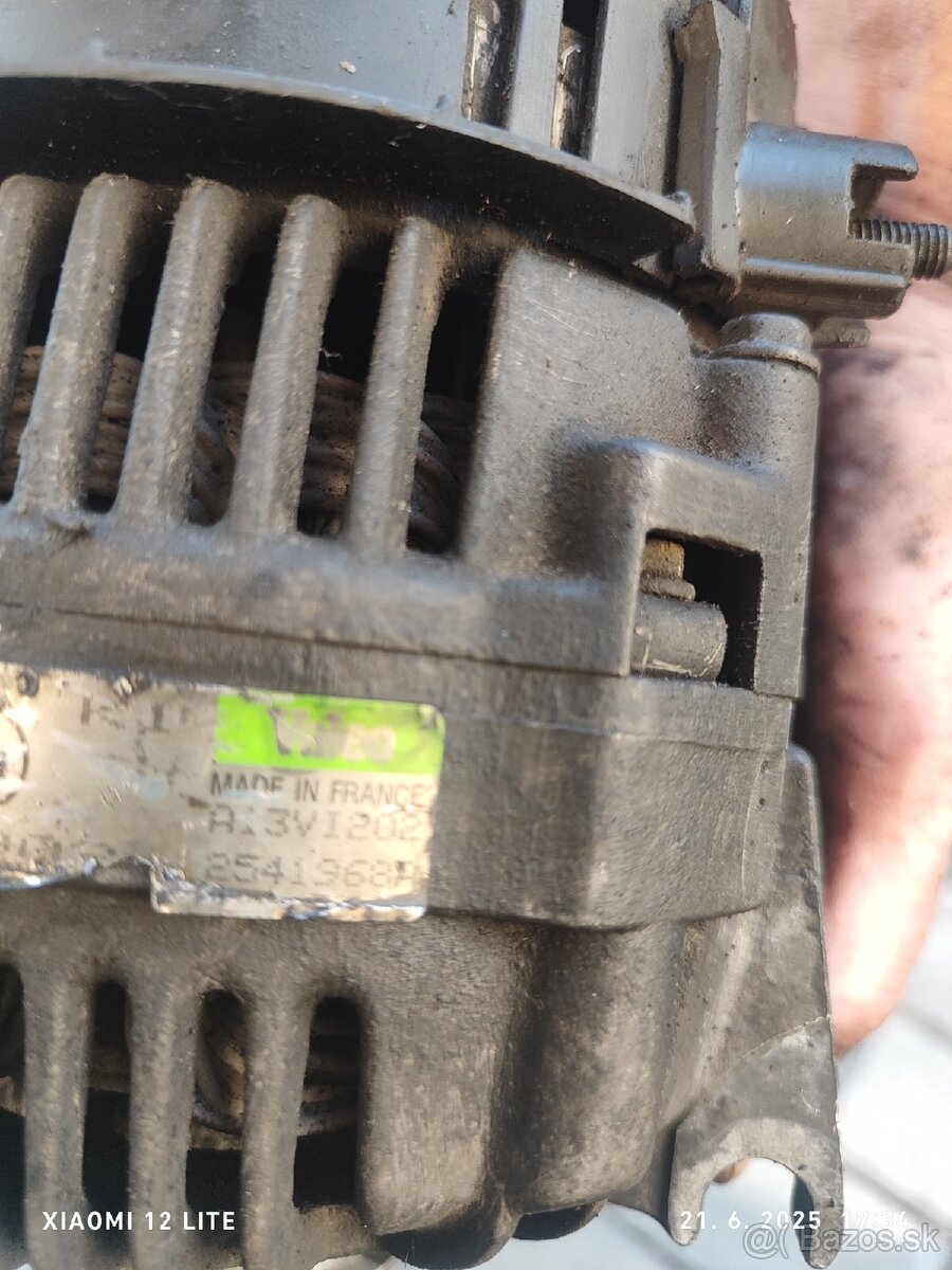 Alternátor Mercedes A140 W168 - 3