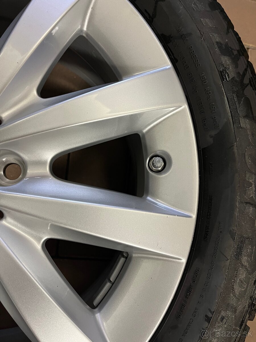 205/55R16 komplet zimné 2 kolesa Mb A/BDunlop - 3