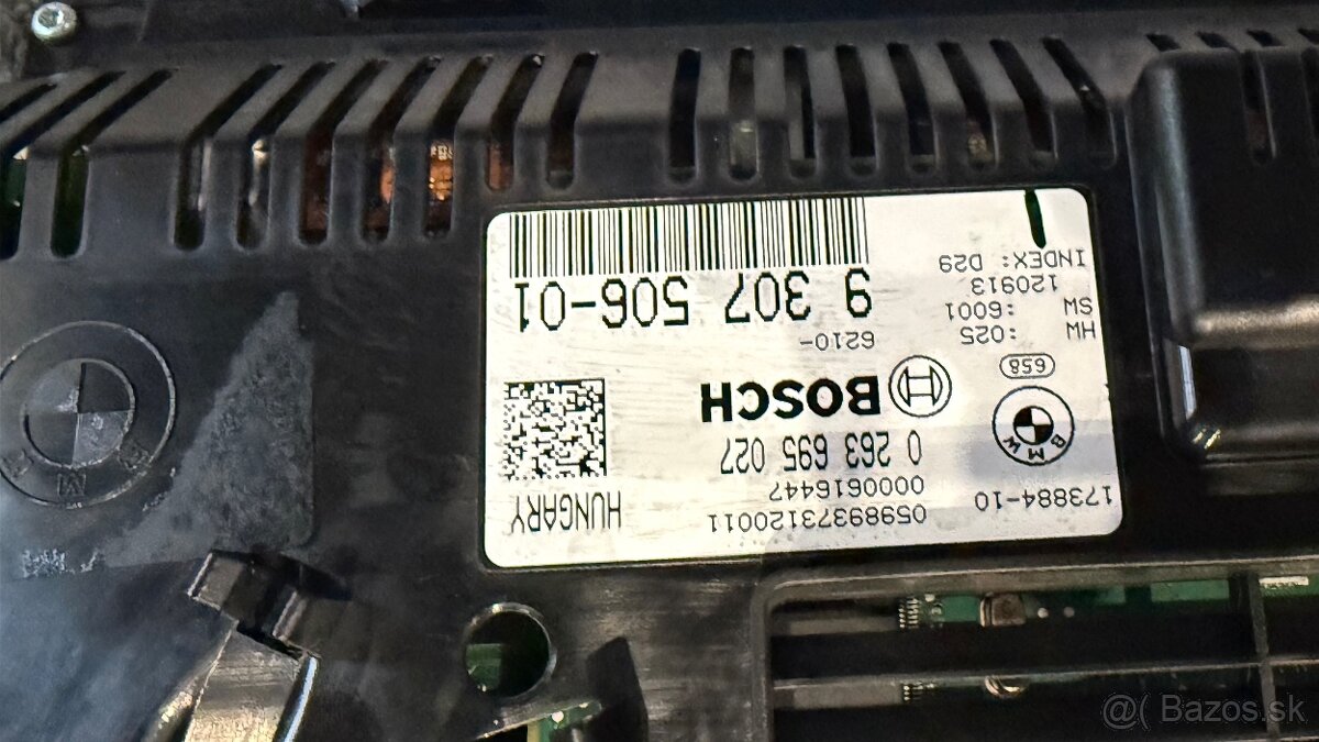 Virtual cockpit BMW F gen S HUD 6WB - 3