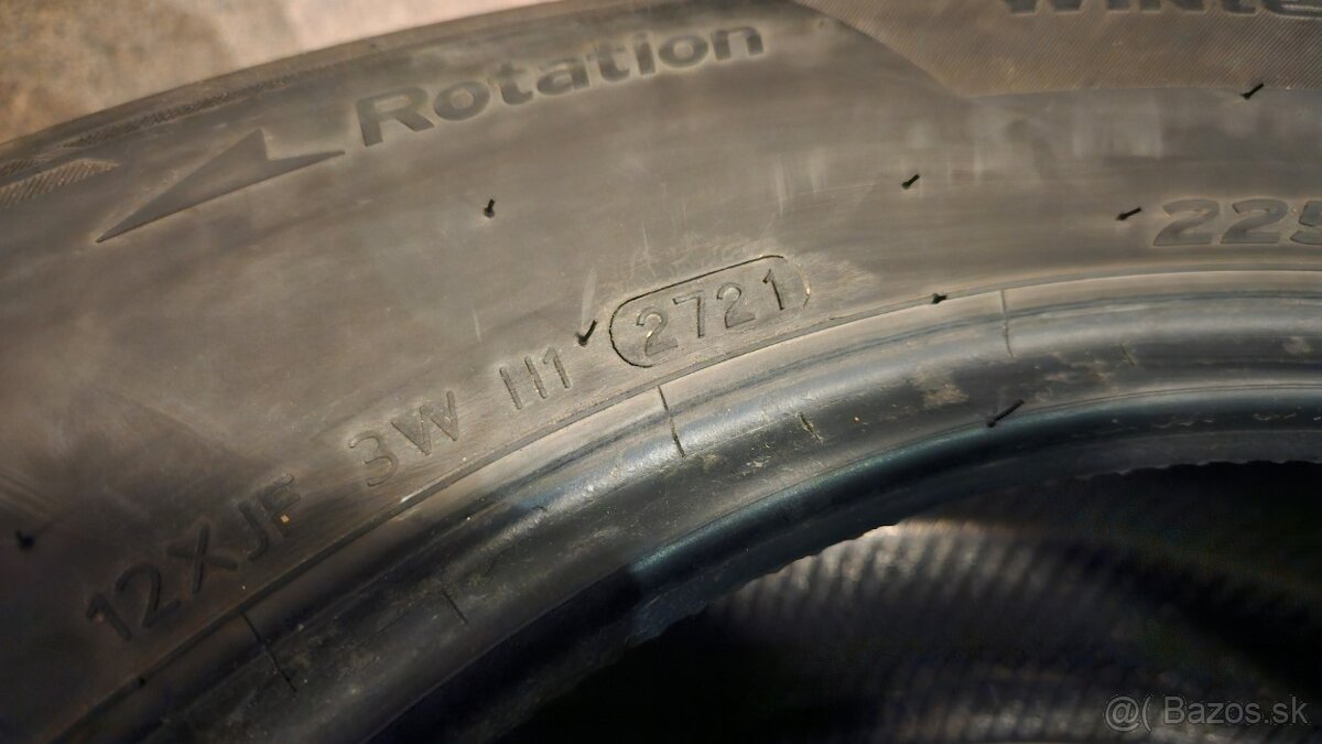 Zimné pneumatiky Hankook 225/60 R17, DOT2021 - 3