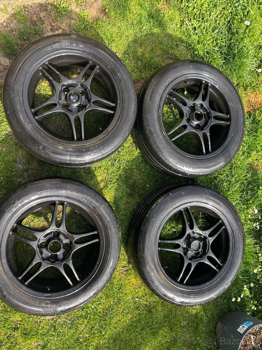 Elektróny R16 4x98 - čierne - 3