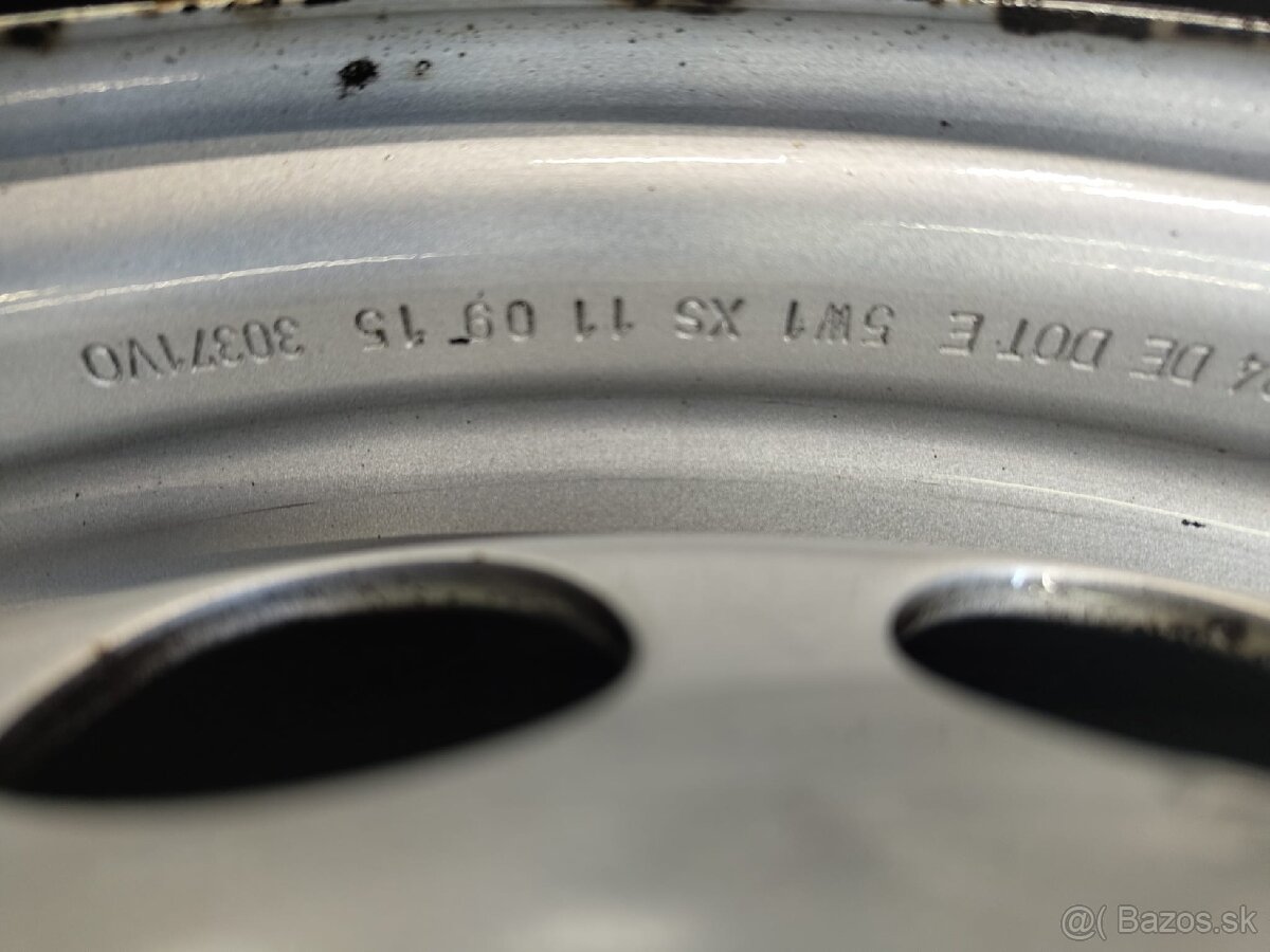 Sada kolies 6,5x16 ET 52 . 5x120 VW T6 , T5 - 3