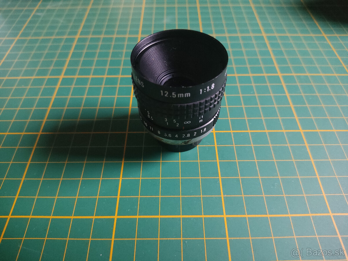 COSMICAR 12.5mm f1.8 - 3