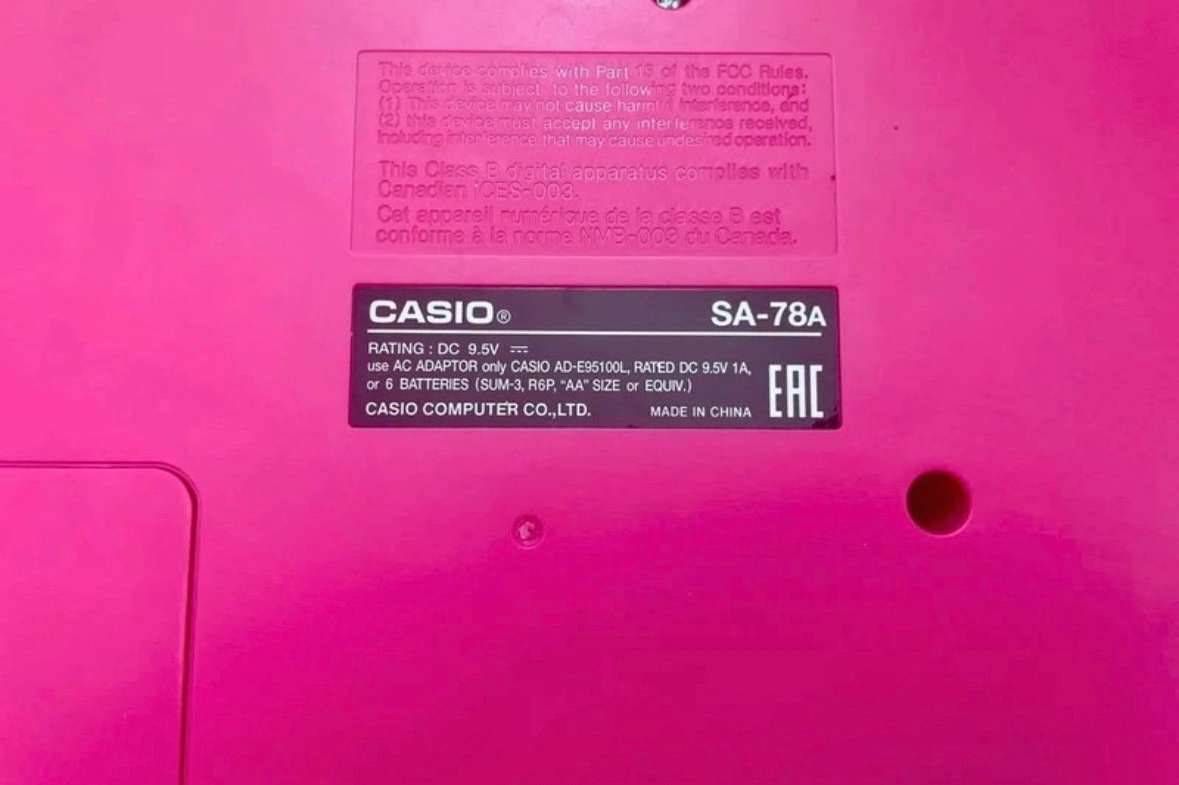 Keyboard casio - 3