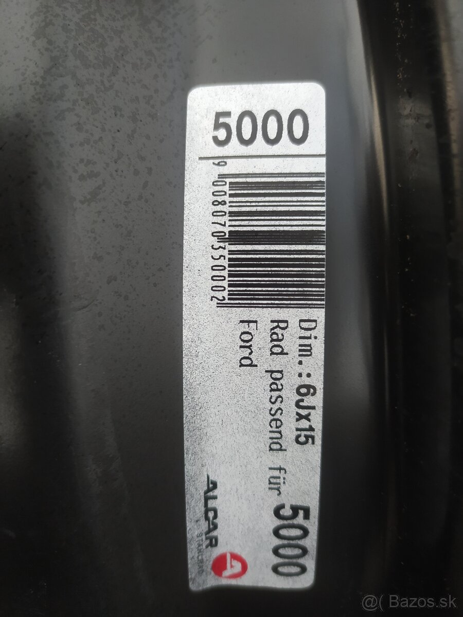 4x108 r15 plechové disky - 3